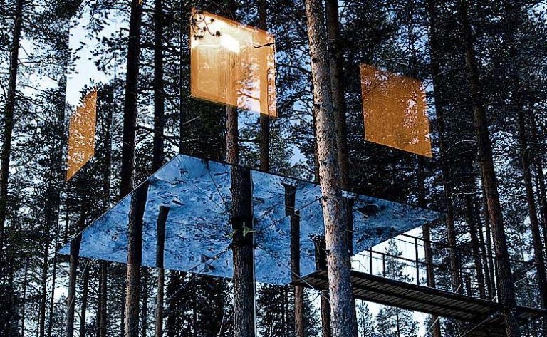 World’s largest treehouse hotel room in Sweden