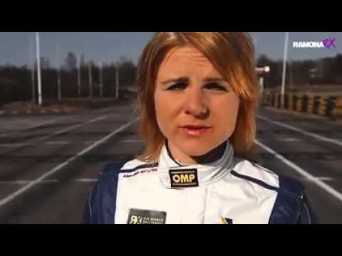 First female World Rally-cross driver – Ramona Karlsson