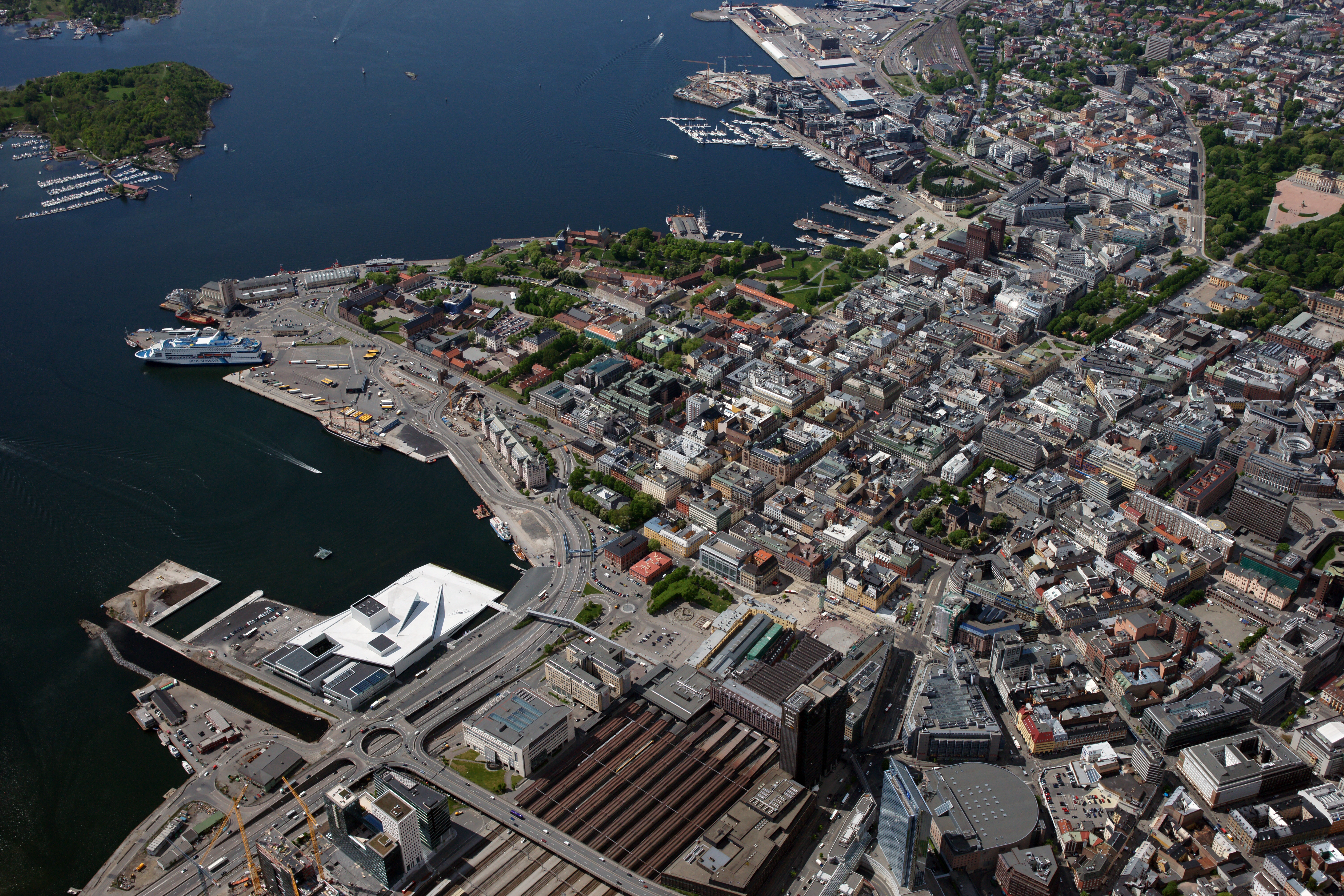 Oslo ftom above. Photo: Lasse Tur