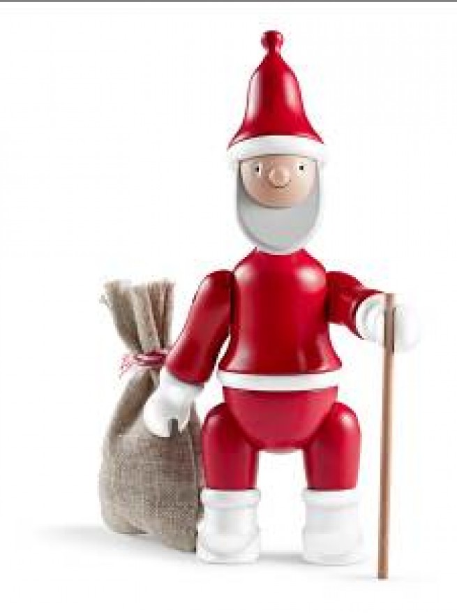A wooden Danish Santa for X-mas