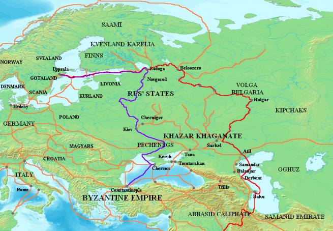 The Viking Silk Route