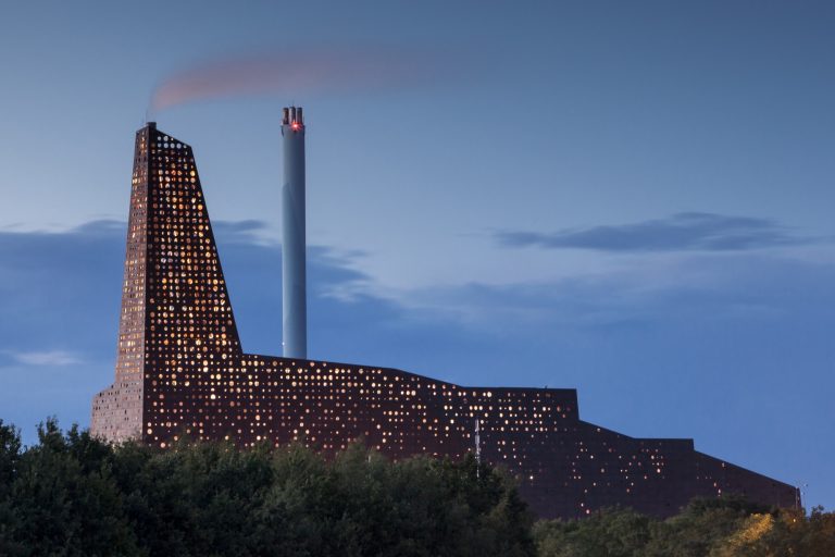 The Twin Towers in Roskilde, Denmark