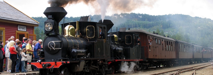 A Rolling Railway Museum in Norway