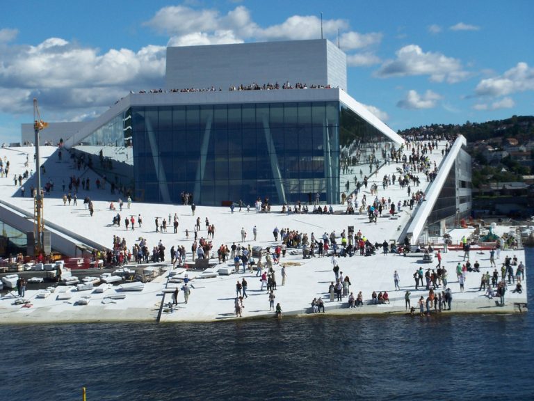 The Stunning Opera House in Oslo
