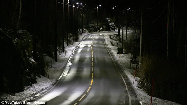 Energy Saving Road Lighting in Norway