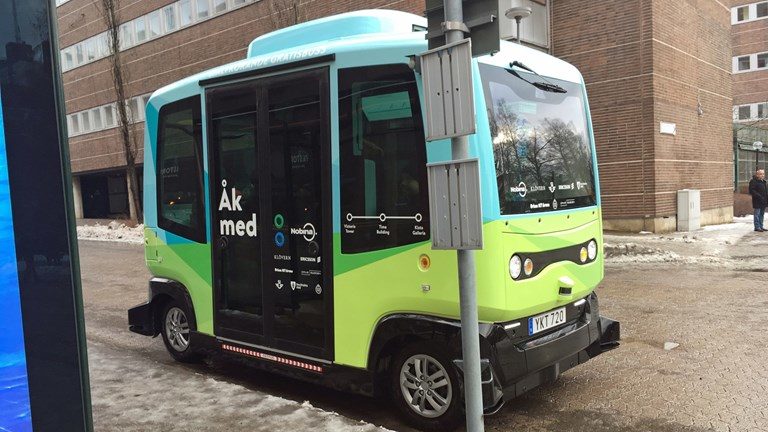 Self-Driving Buses in Sweden