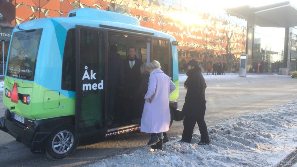 Self-Driving Buses in Scandinavia