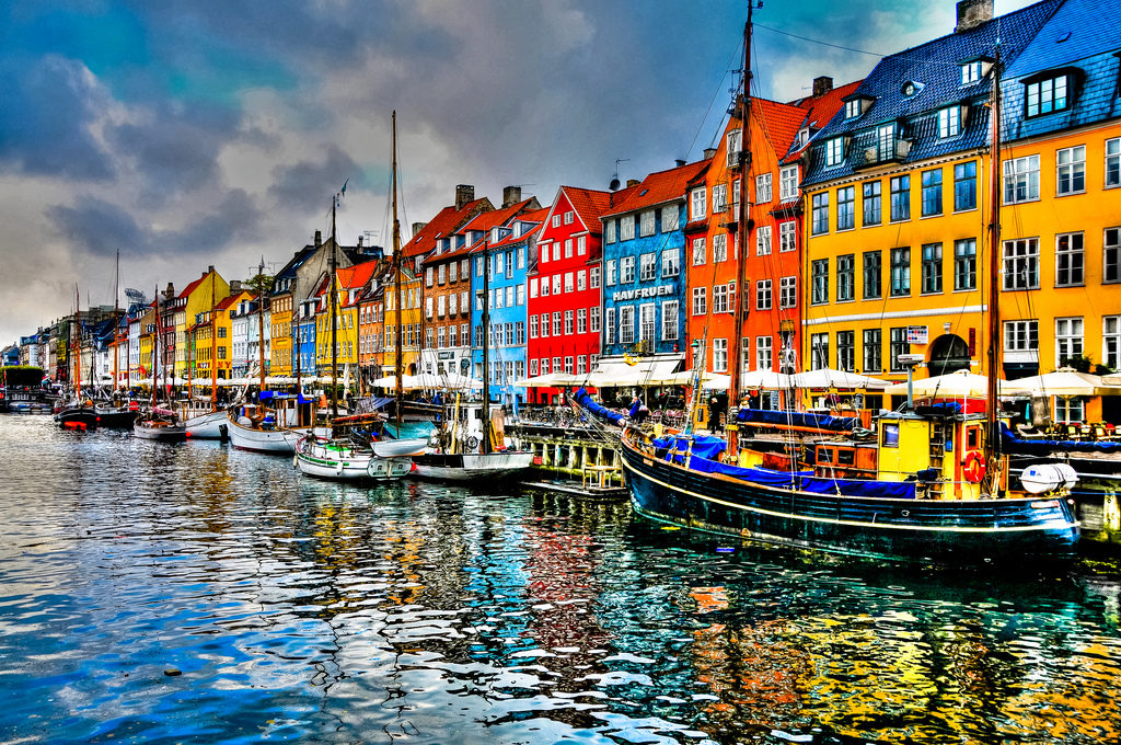 The Colorful Nyhavn Quayside in Copenhagen