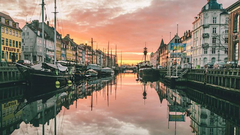 The Colorful Nyhavn Quayside in Copenhagen
