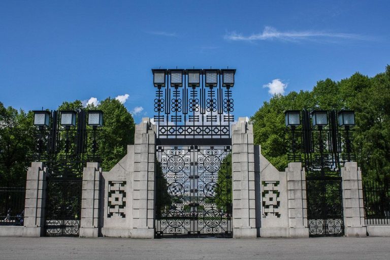 The Vigeland Sculpture Park in Oslo