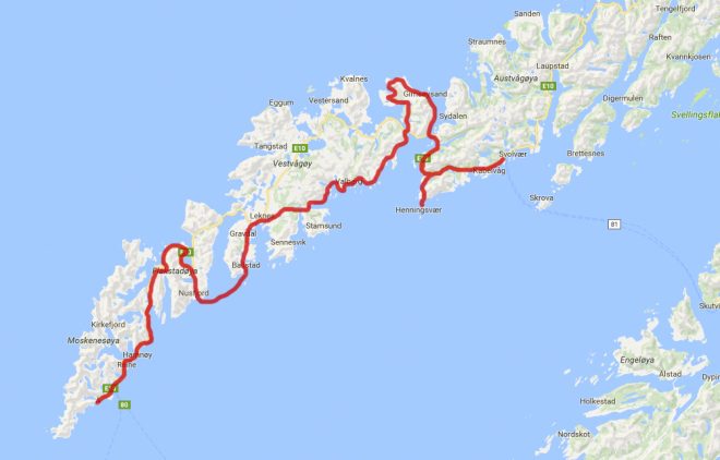 Cycling Vacation in Lofoten Islands