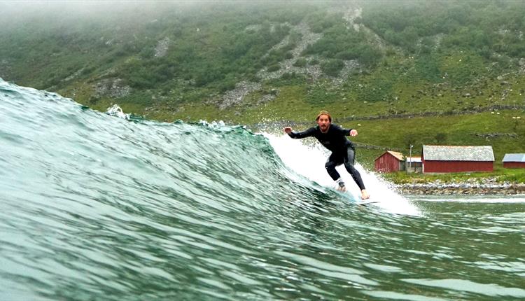 Exotic Surfing Paradise in Norway