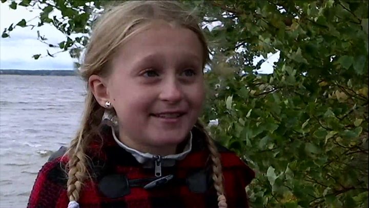 Eight-Year Old Girl Found Saga-Sword in Sweden