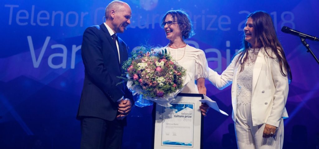 Norwegian Artist Vanessa Baird made the Nobel Peace Prize Diploma 2018