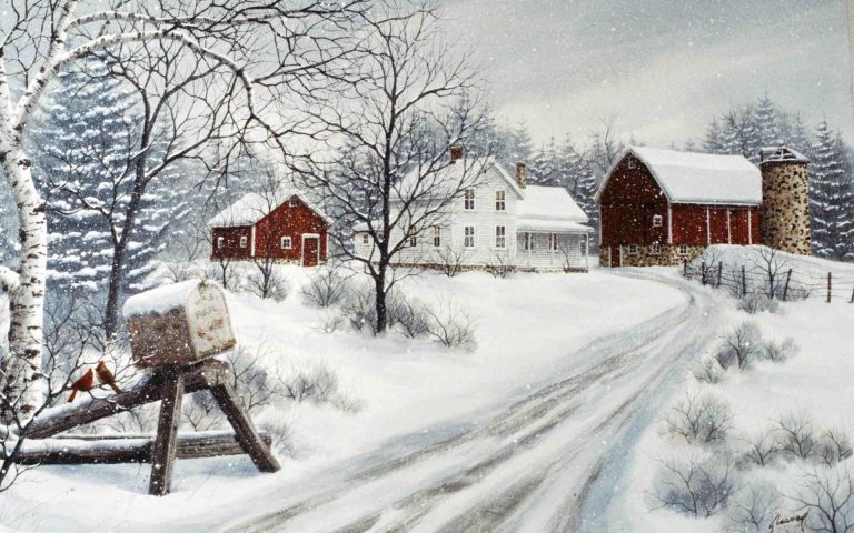 The Scandinavian Christmas Card History