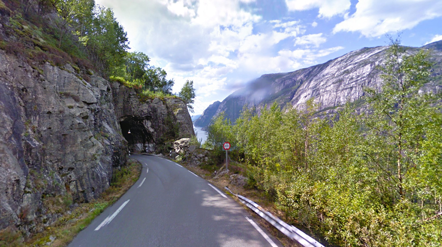 The Lyse Road in Norway