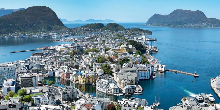 Ålesund, Norway- a fairytale town with Jugendstil architecture