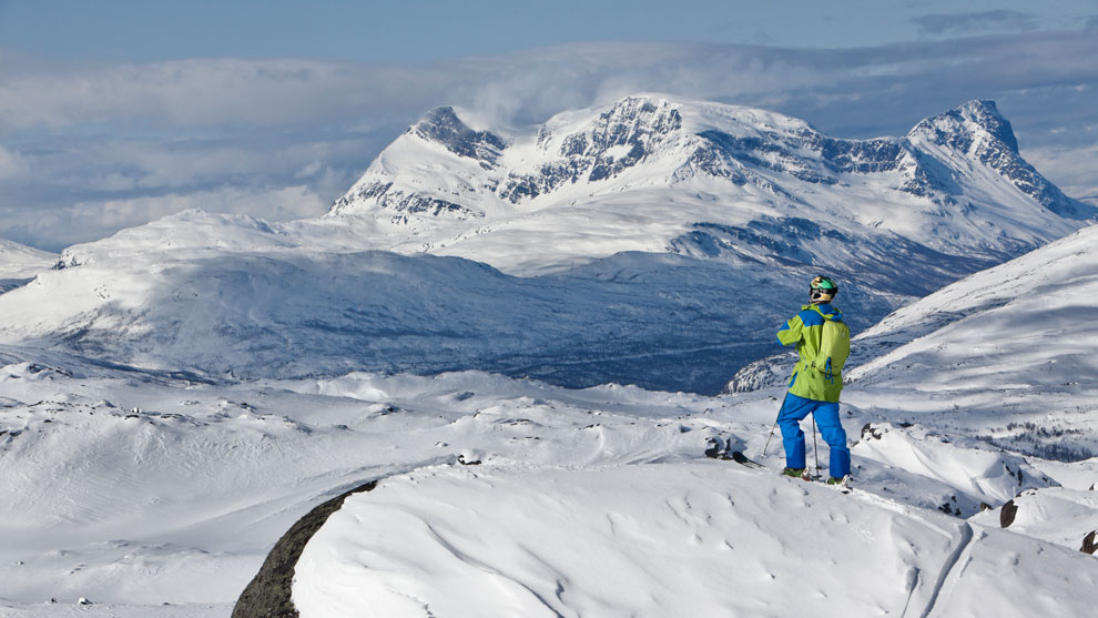 Skiing All Summer Long in Scandinavia