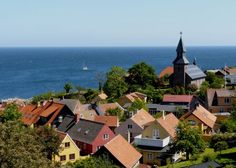 Sun Over Danish Gudhjem