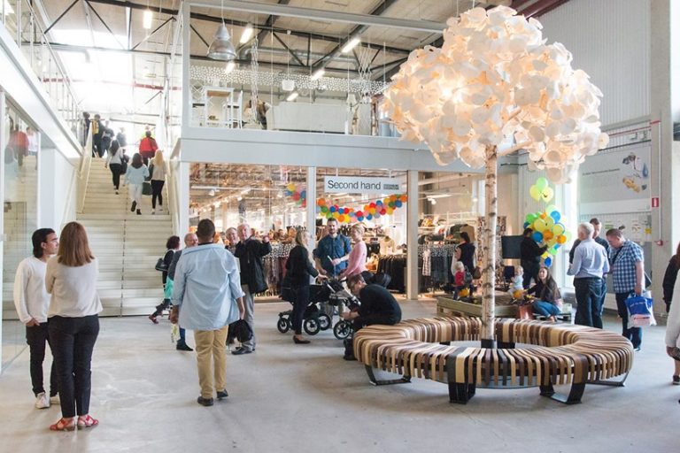 World’s First Recycling Mall – in Sweden