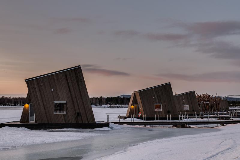 New Floating Hotel Opened in Northern Sweden