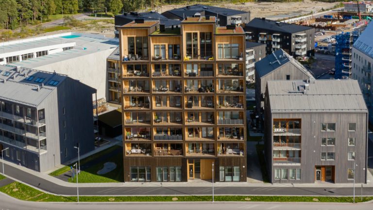 The Tallest Timber Building in Sweden