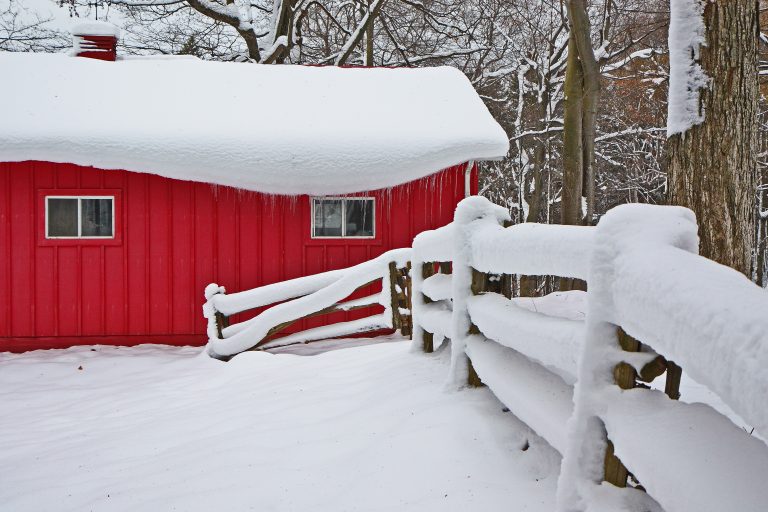 The Red Cottages in Sweden