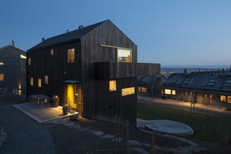 House on a Hill Overlooking the Capital of Norway