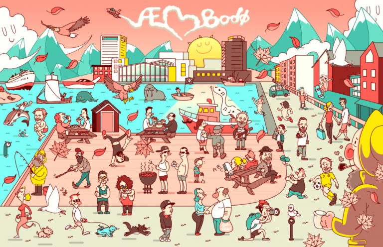 The Cities and Towns of Norway