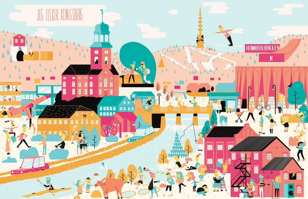 The Cities and Towns of Norway