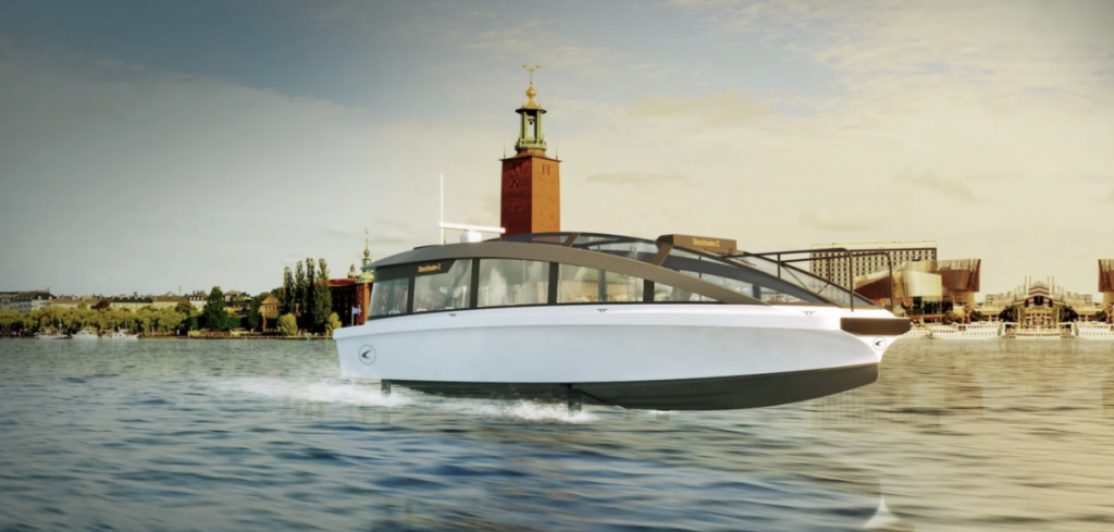 Sweden’s Flying Electric Ferry – World’s Fastest
