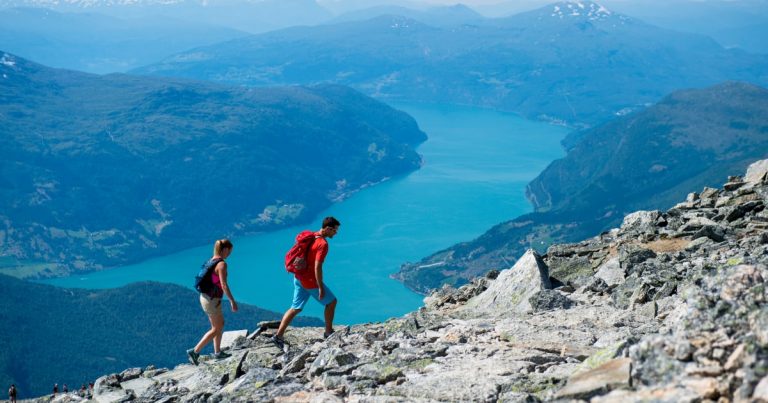 Norway’s Highest Mountain Peak With Its Foot in the Sea
