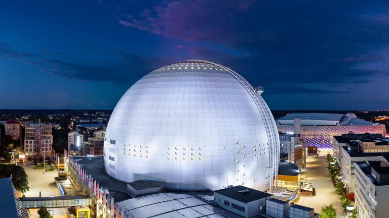 The Biggest Spherical Building on Earth – in Stockholm