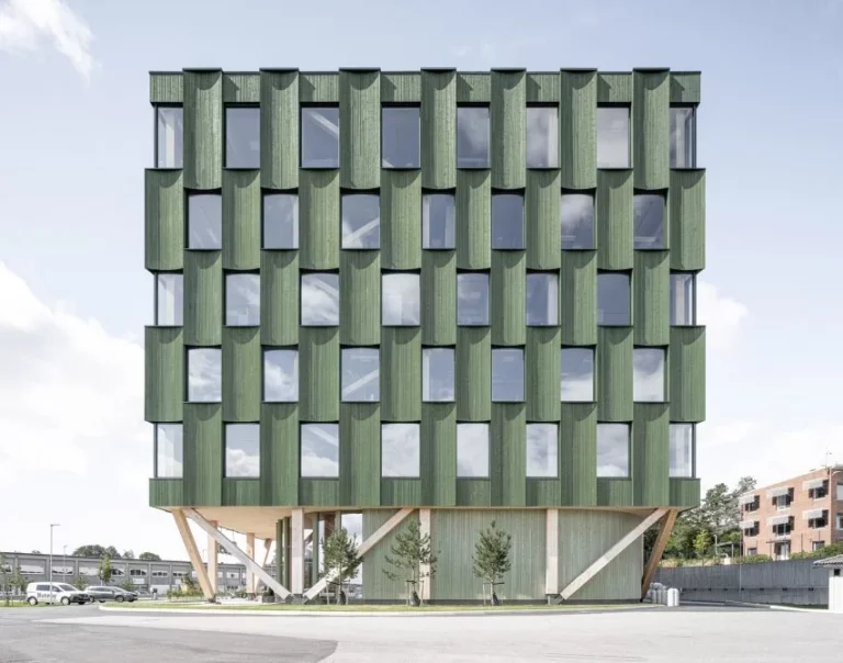 New Lumber Office Building in Southern Norway