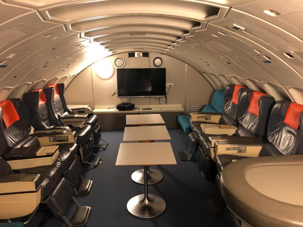 Stockholm Layover in a Jumbo Jet