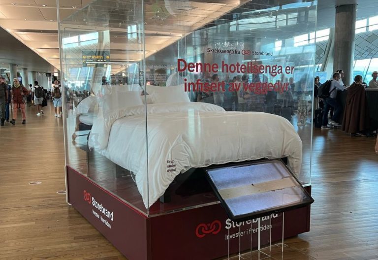 The “Horror Bed” at Oslo Airport