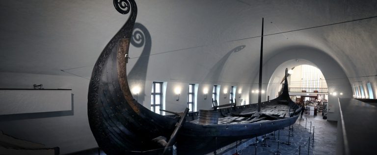 Viking Ship in Oslo on the Move. Price Tag NOK 550 Million ($58 Million)