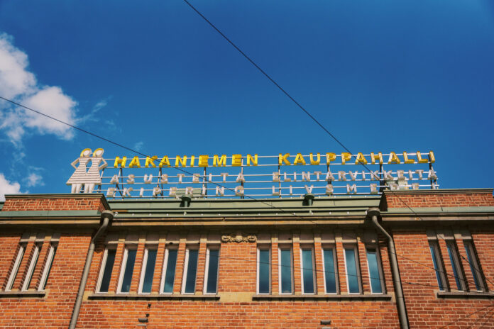 Renovated Food Hall in Helsinki