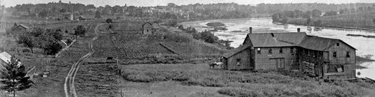 The Cleng Peerson Memorial Highway runs through downtown Norway. 