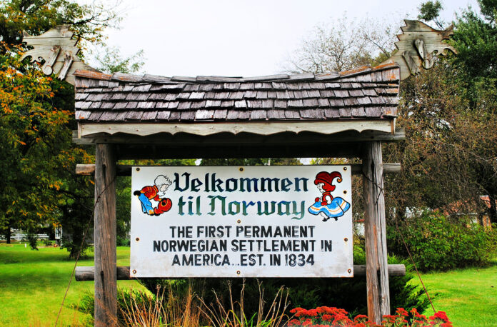 Norwegian Settlers Memorial in the US