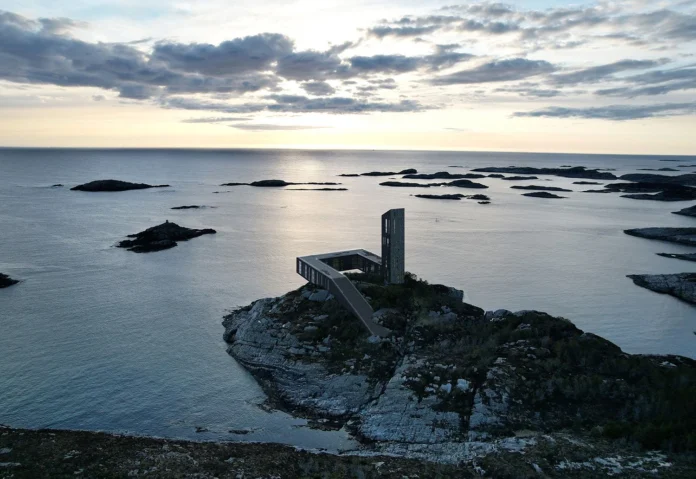 A Small Norwegian Island with a Distillery and a Hotel