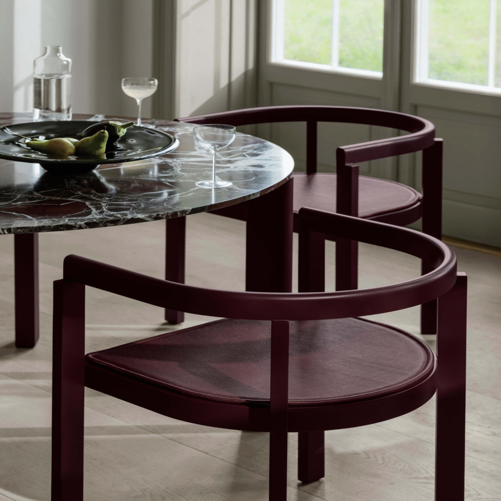 Cyprian Twist on a Classical Danish Armchair