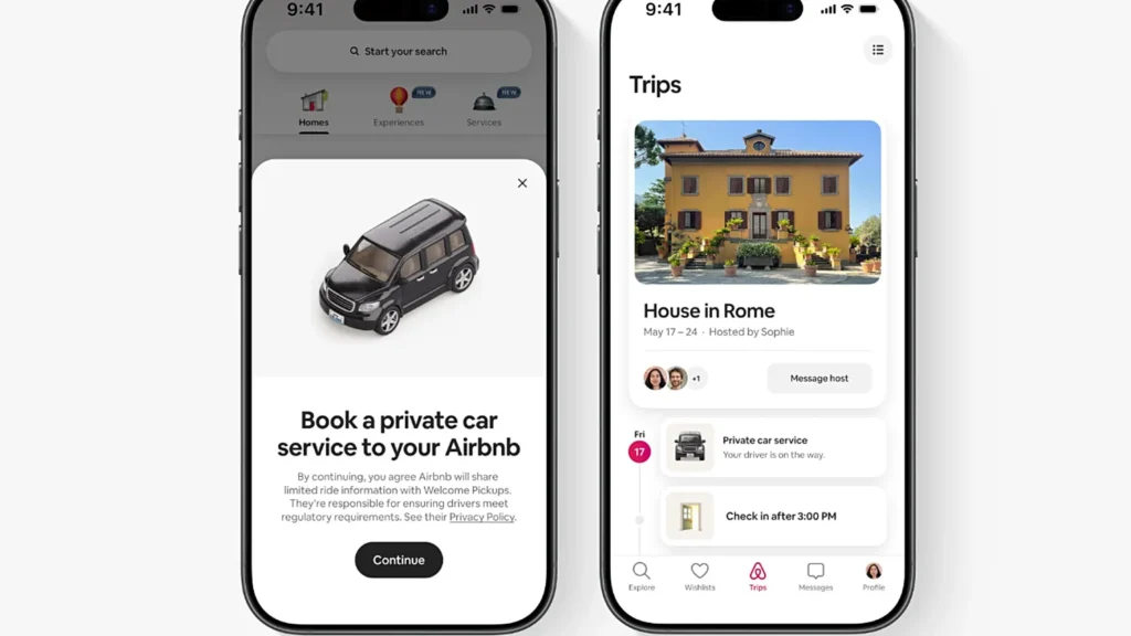 Airbnb Introduces New Private Car Pickup Service From Airports Across Europe, Asia, and Latin America