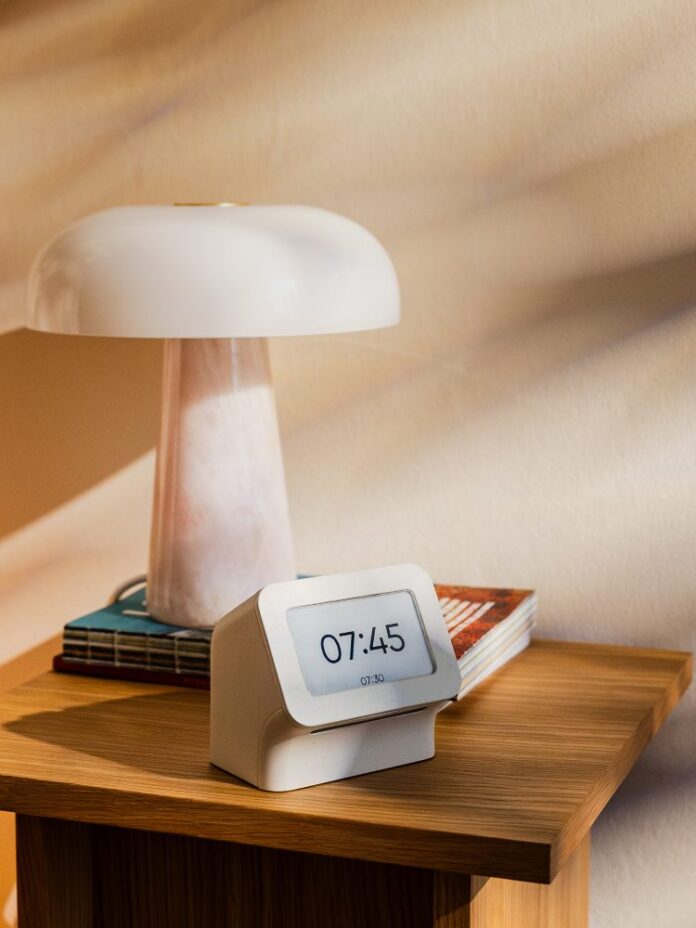 Smart Danish Bedside Clock
