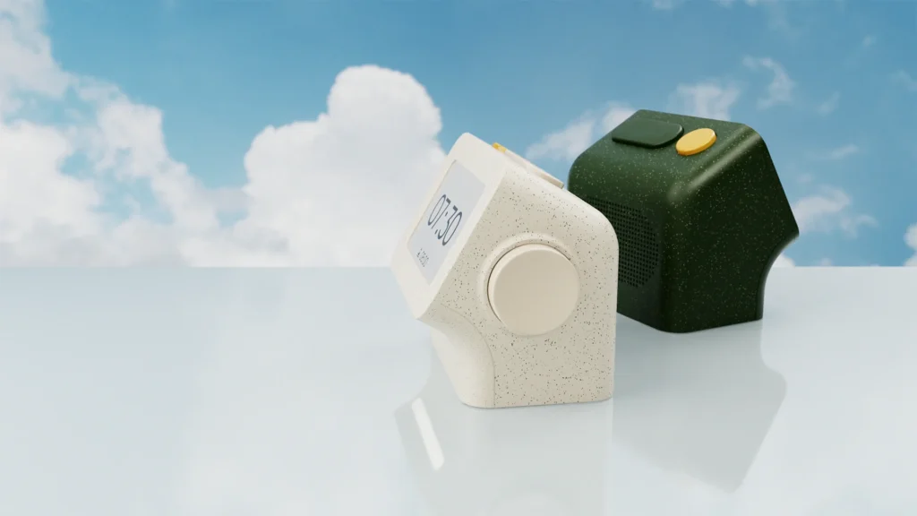 Smart Danish Bedside Clock