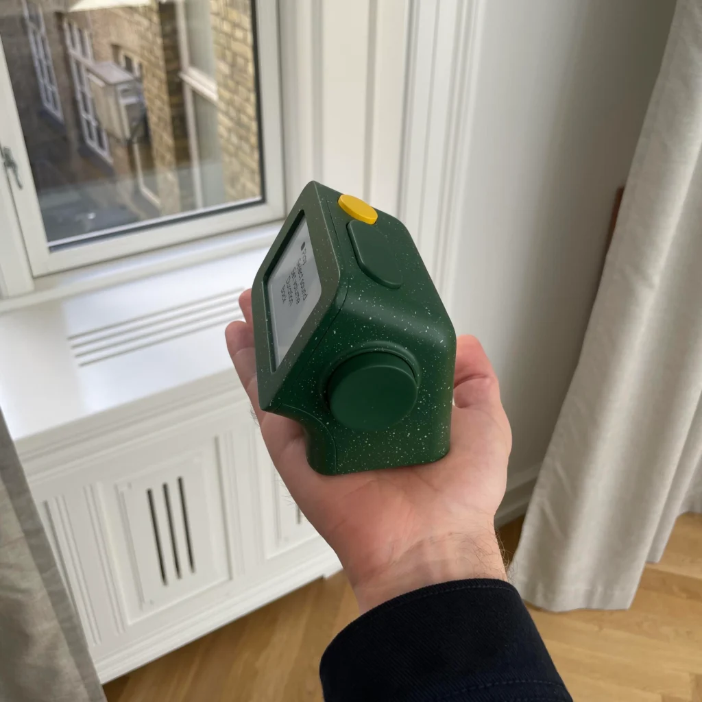 Smart Danish Bedside Clock