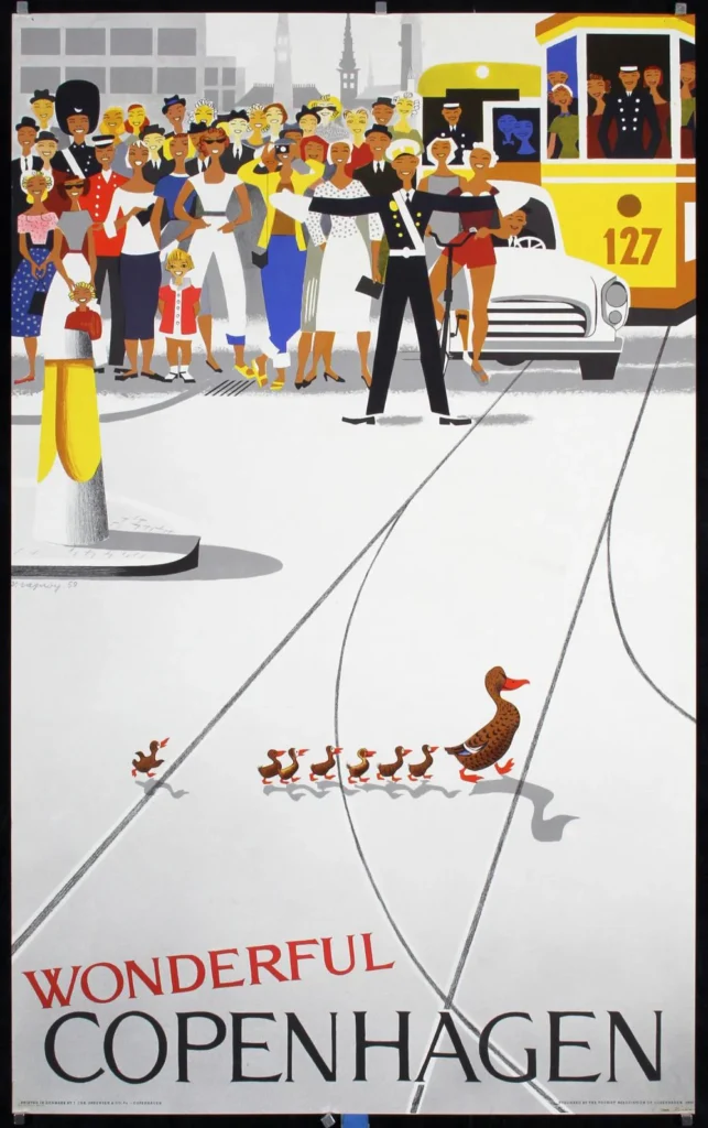 Scandinavian Tourist Posters That Turned Leisure Travel Into a Legendary Art Form
