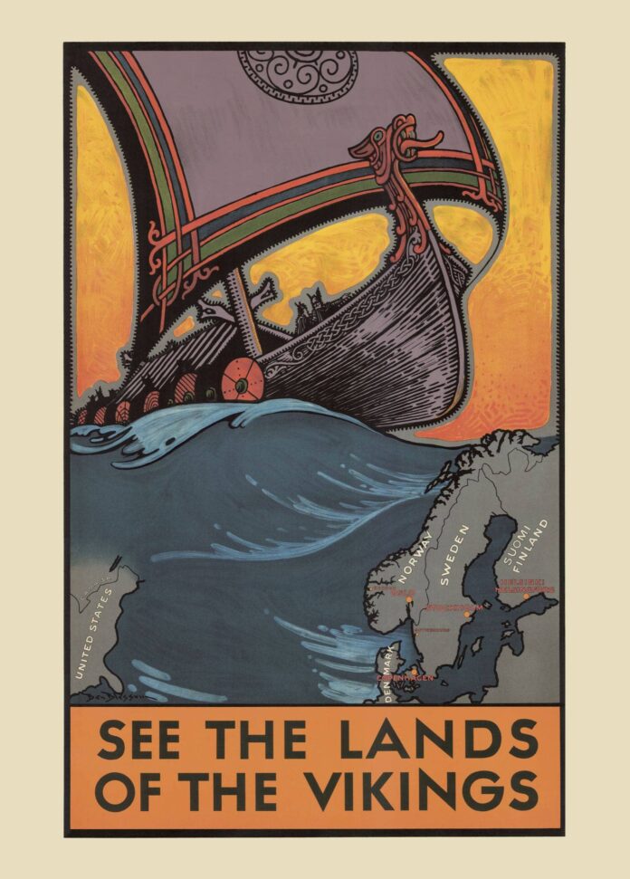 Scandinavian Tourist Posters That Turned Leisure Travel Into a Legendary Art Form