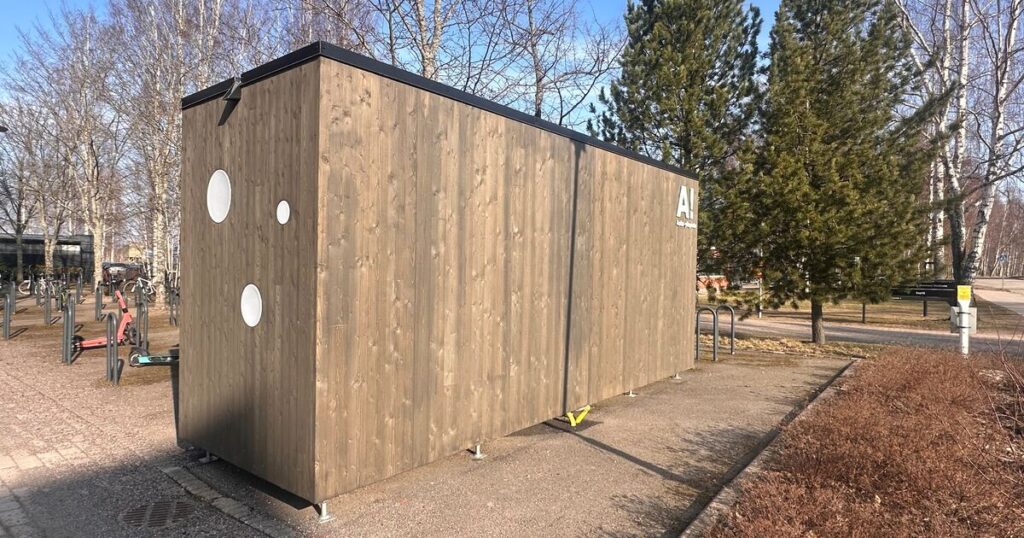 Large-Scale Bicycle Parking Solution in Finland