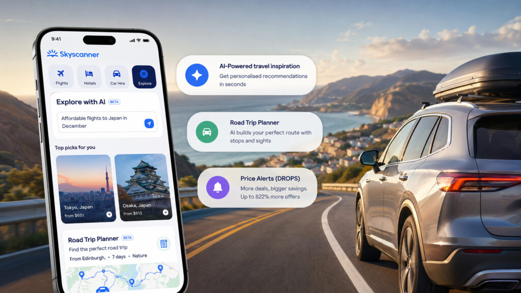 New AI Travel Planning Tools From Skyscanner